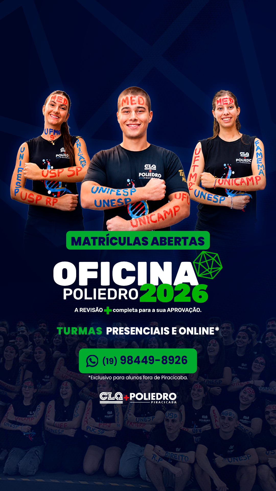 Oficina Poliedro 2026